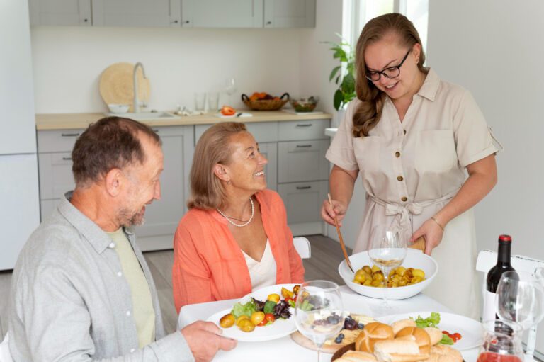 Menú para adultos mayores